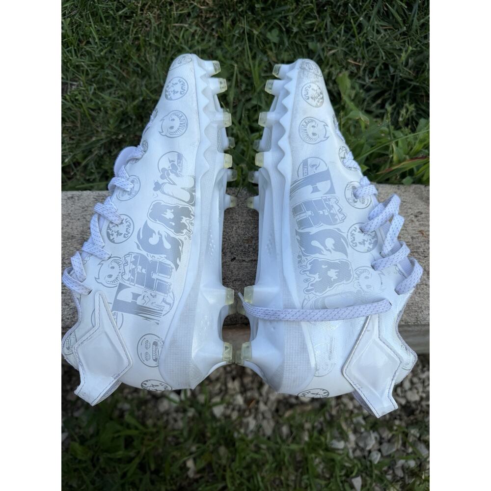 Adidas Freak 22 Big Mood Football Cleats men size 10.5 sports athletic silver - Picture 4 of 7
